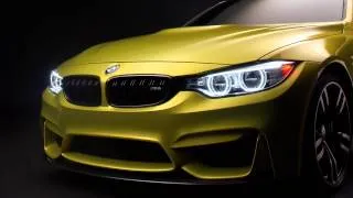 BMW M4 Coupe Concept High Definition Walk Around