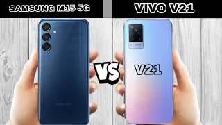 samsung m15 5g vs vivo v21 full comparison.