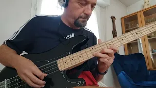 Wasted Years - The Band Geeks with Matt Beck (Iron Maiden cover) - bass cover