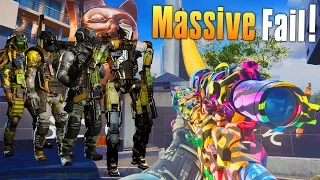 MASSIVE FAIL! (Infinite Warfare Beta Funny Moments) Fails, Rage, Almost Quad Feeds! - MatMicMar