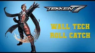 Tekken 7 Season 4: Lars Wall Tech Roll Catch (PS5 Gameplay)