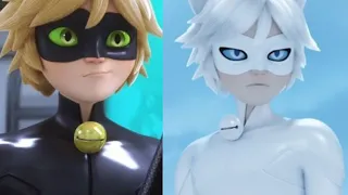 Cat noir vs Cat Blanc 🤍 Badass Edit 😎