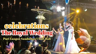 pernikahan termegah puri ubud royal wedding ubud palace reseception