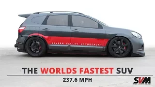 THE WORLDS FASTEST SUV - SVM Nissan Qashqai-R '2000HP' - 237.6MPH! (WORLD SUV TOP SPEED RECORD)