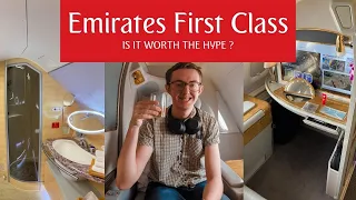 Is Emirates A380 FIRST CLASS Worth The HYPE ? I Paid Just $80 😮