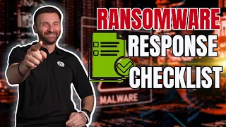 The ULTIMATE Ransomware Response Checklist - What to do when your business is hit