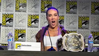 WWE Women’s Tag Champ Chelsea Green Crashes The Mattel Panel At San Diego Comic-Con