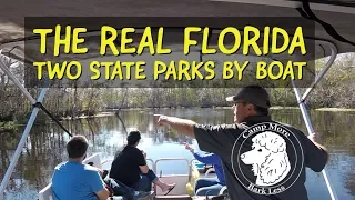 The Real Florida By Boat Blue Springs & Hontoon Island State Park Camp More Bark Less