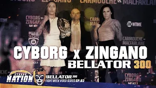 Cris Cyborg Vs Cat Zingano Fight Video Blog Series Bellator MMA 300 San Diego Oct. 7th