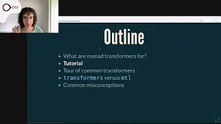 Gabriella Gonzalez on "Monad transformers are good, actually" @ZuriHac2023