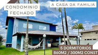 Casa no Ninho Verde 1 - 5 dorm 1 suite - Porangaba - 11 9 8595 2822