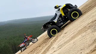 Biały Bór 2021 Can Am Renegade 650 without ABS & KTM SXF 450