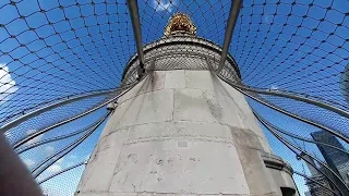 The monument to The Great Fire of London. 311 steps to great views of the Shard & London skyline