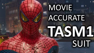 Movie Accurate TASM-1 Suit - Spider-Man PC Mods