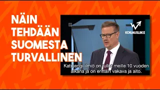 Petri Roininen: Näin tehdään Suomesta turvallinen (YLE pienpuoluetentti 2023)