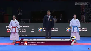 Mo Sheung Grace Lau vs Hikaru Ono | Final Female Kata | World Championships Budapest 2023