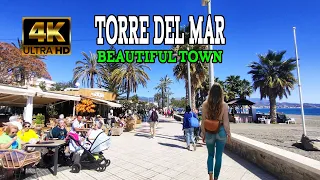 TORRE DEL MAR Spain Beautiful Town | MARCH 2024 | Costa Del Sol, Andalusia [4k]