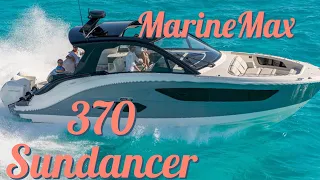 Brand New 2023 Sea Ray 370 Sundancer at Pompano Beach MarineMax!