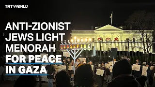 ‘Hanukkah for ceasefire’: Anti-Zionist Jews protest Gaza war outside White House