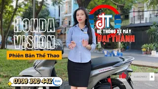 Đánh giá Honda Vision phiên bản thể thao