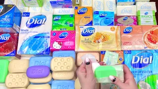 100+ Dial Soaps! ASMR SOAP HAUL Opening / Unboxing MULTIPLES - ODDLY SATISFYING