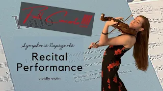 Lalo's Symphonie Espagnole - Full Concerto Performance!!!