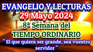 Evangelio de hoy Miércoles 29 de Mayo 2024 | Lecturas de hoy