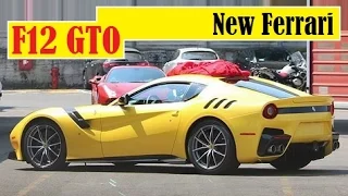 New Ferrari F12 GTO, has been spotted undisguised at the premises of the factory