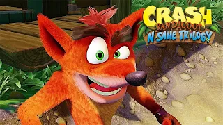 Crash Bandicoot - Полное Прохождение FULL GAME PS4 PRO HDR 1080p Без Комментариев (N. Sane Trilogy)