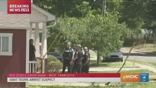 SWAT team arrests suspect in southwest Charlotte
