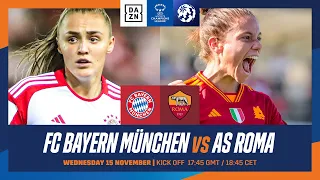 Bayern Munich vs. Roma | UEFA Women’s Champions League 2023-24 Matchday 1 Full Match