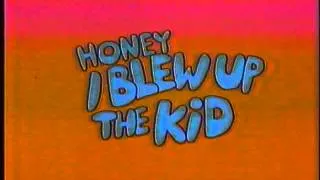 Honey, I Blew Up The Kid VHS Opening (1992)