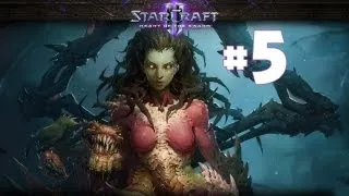 StarCraft 2 - Перехват - Часть 5 - Ветеран - Прохождение Кампании Heart of the Swarm