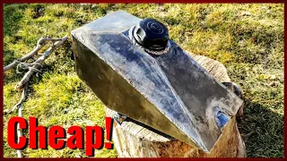 How to make a Dirt Bike gas tank || Mad Max style