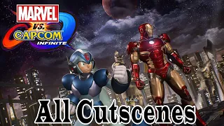 (Game Movie) Marvel vs Capcom- Infinite FULL STORY All Cutscenes - Gaming92