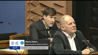 MARTIN HELME nõudis Kaja Kallaselt moraalse hinnangu andmist Marko Mihkeslonile