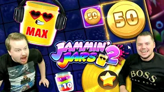 €20 BETS | Jammin Jars 2 MAX JAR Bonus!