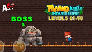 Mano Jungle Adventure - Levels 81-90 + BOSS / Gameplay Walkthrough (Android, iOS)