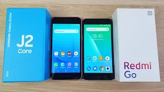 Samsung Galaxy j2 Core vs Xiaomi Redmi Go - ЧТО ВЫБРАТЬ? ПОЛНОЕ СРАВНЕНИЕ!