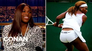 Serena Williams Was A Rebel At Wimbledon | Late Night with Conan O’Brien