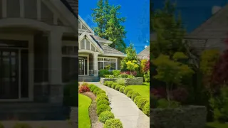 MORDERN FRONT YARD LANDSCAPING IDEAS TO BOOST YOUR CURB APPEAL #SHORTS