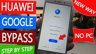 All Huawei FRP Bypass 2019 | Without PC | Google Account Bypass | #AndroidUnlock