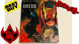 Dredd 2012 4K Blu-ray Steelbook Unboxing Exclusive From Best Buy