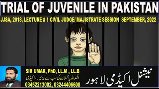 JUVENILE JUSTICE SYSTEM ACT 2018 LECTURE_01