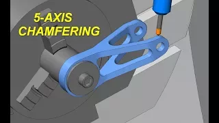 UPCOMING MASTERCAM TUTORIAL - 5-AXIS CHAMFER