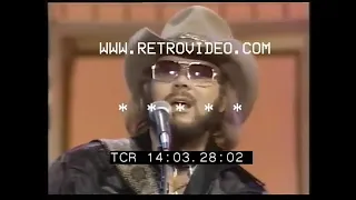 Hank Williams, Jr - Dixie On My Mind, Old Habits, Jambalaya. Toni Tennille Show 1981