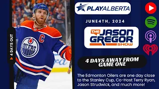 The Jason Gregor Show - June 4th, 2024 - Four days away from game one of the SCF.