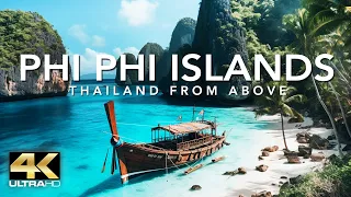 PHI PHI ISLANDS - THAILAND IN 4K DRONE FOOTAGE (ULTRA HD) - Thailand From Above UHD