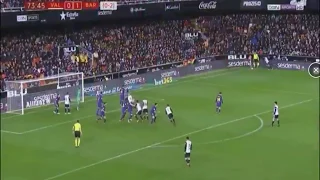 Jasper Cillessen INCREDIBLE SAVE vs Valencia [8/2/2018]