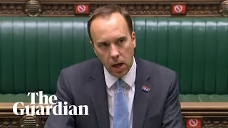 Coronavirus: Matt Hancock addresses parliament over NHS data blunder